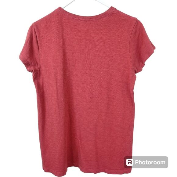 Marine Layer Vintage Red Short Sleeve Tee - Picture 2 of 6